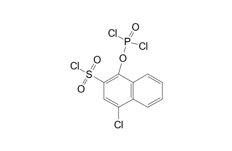 Phosphorodichloridic acid, 4-chloro-2-(chlorosulfonyl)-1-naphthalenyl ester