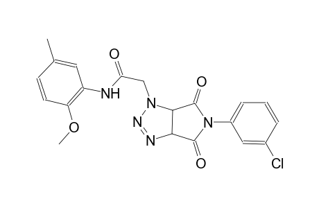 pyrrolo[3,4-d][1,2,3]triazole-1-acetamide, 5-(3-chlorophenyl)-1,3a,4,5,6,6a-hexahydro-N-(2-methoxy-5-methylphenyl)-4,6-dioxo-