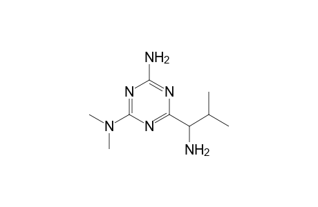 1,3,5-Triazine-2,4-diamine, 6-(1-amino-2-methylpropyl)-N,N-dimethyl-