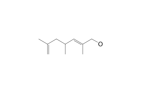 2,4,6-Trimethylhepta-2,6-dien-1-ol