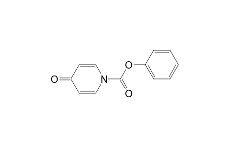 1(4H)-Pyridinecarboxylic acid, 4-oxo-, phenyl ester