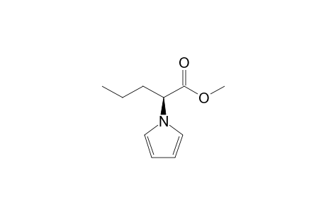 ()-(S)-Methyl 2-Pyrrol-1-ylpentanoate