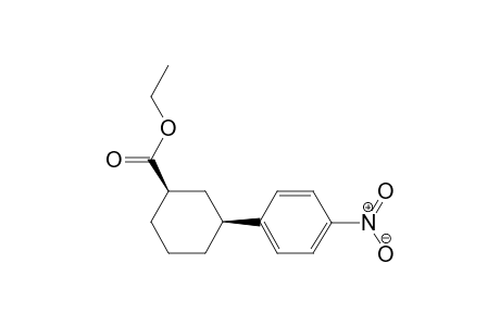 Ethyl cis-3-(4-nitrophenyl)cyclohexane carboxylate