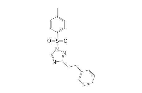 3-Phenethyl-1-tosyl-1,2,4-triazole