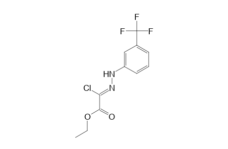 Acetic acid, chloro[[3-(trifluoromethyl)phenyl]hydrazono]-, ethyl ester