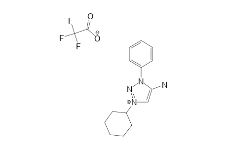 5-AMINO-3-CYClOHEXYL-1-PHENYL-1,2,3-TRIAZOLIUM-TRIFLUOROACETATE