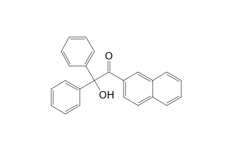 Ethanone, 2-hydroxy-1-(2-naphthalenyl)-2,2-diphenyl-