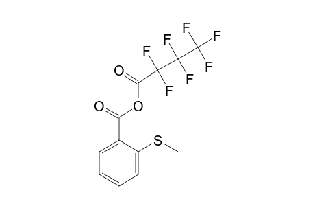 2-(Methylthio)benzoic heptafluorobutyric anhydride