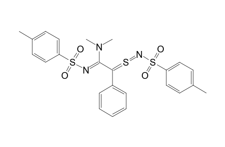 N(1),N(1)-dimethyl-2-phenyl-N(2)-tosyl-2-[tosylimino-.lambda.(4)-sulfanyliden]acetamidine