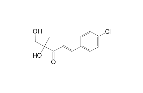 Pent-1-en-3-one, 1-(4-chlorophenyl)-4,5-dihydroxy-4-methyl-