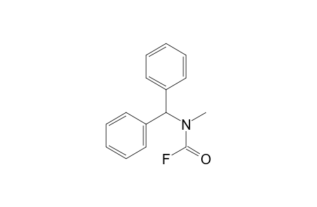 Benzhydryl(methyl)carbamic fluoride