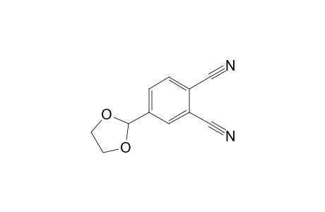 4-(1,3-dioxolan-2-yl)benzene-1,2-dicarbonitrile