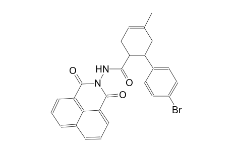 6-(4-bromophenyl)-N-(1,3-dioxo-1H-benzo[de]isoquinolin-2(3H)-yl)-4-methyl-3-cyclohexene-1-carboxamide