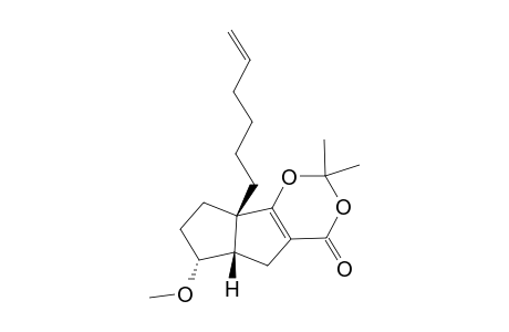 1-(5-Hexenyl)-10-methoxy-4,4-dimethyl-3,5-dioxatricyclo[7.3.0(1,9).0((2,7)]dodec-2(7)en-6-one