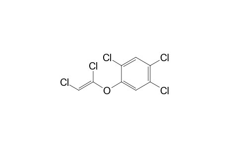 2,4,5-Trichlorophenyl 1,2-dichlorovinyl ether