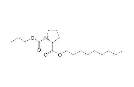 l-Proline, N-propoxycarbonyl-, nonyl ester