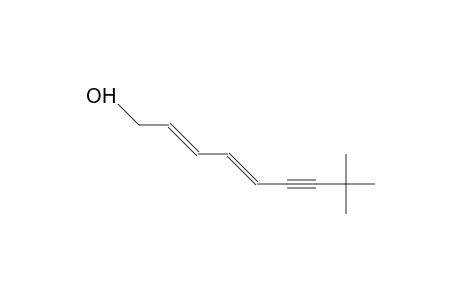 8,8-Dimethyl-nona-2,4-dien-6-yn-1-ol