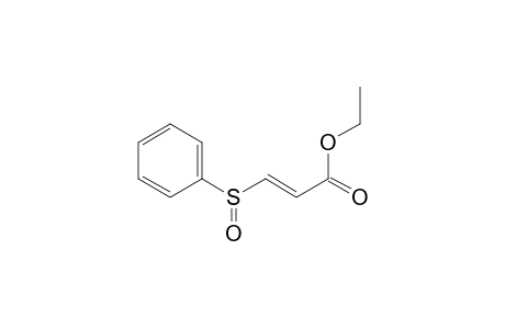(E)-3-(benzenesulfinyl)-2-propenoic acid ethyl ester