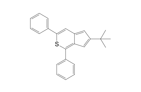 6-tert-Butyl-1,3-diphenyl-cyclopenta[c]thiopyran