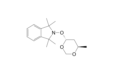 TRANS-4-METHYL-6-(1,1,3,3-TETRAMETHYL-2,3-DIHYDRO-1H-ISOINDOL-2-YLOXY)-1,3-DIOXANE