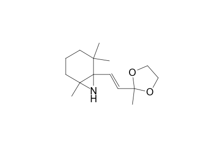 (3E)-4-(1,2-Epimino-2,6,6-trimethylcyclohexyl)-3-buten-2-on-ethylenacetal