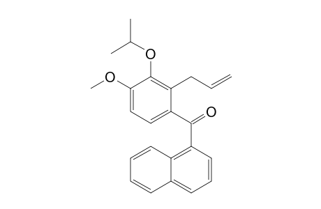 (2-allyl-3-isopropoxy-4-methoxy-phenyl)-(1-naphthyl)methanone