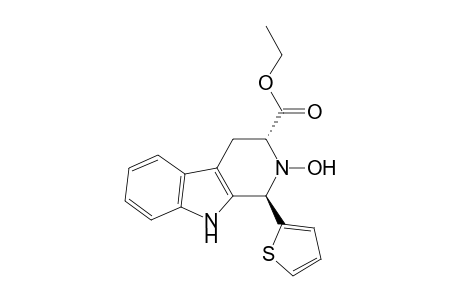 1-(2'-thienyl)-2(N)-hydroxy-3-ethoxycarbonyl-1,2,3,4-tetrahydropyrido[4,3-b]indole