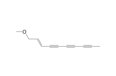 2-Decene-4,6,8-triyne, 1-methoxy-, (E)-