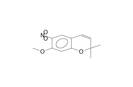 7-Methoxy-2,2-dimethyl-6-nitro-2H-chromene