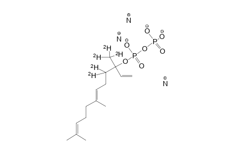 (3RS)-(4,4,13,13,13-(2)H5)-(E)-3,7,11-TRIMETHYL-1,6,10-DODECATRIEN-3-YL-TRIAMMONIUM-DIPHOSPHATE;(3RS)-(4,4,13,13,13-(2)H5)-NEROLIDYL-DIPHOSPHATE