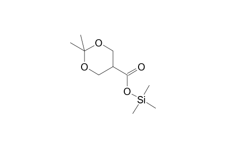 1,3-Dioxane-5-carboxylic acid, 2,2-dimethyl-, trimethylsilyl ester