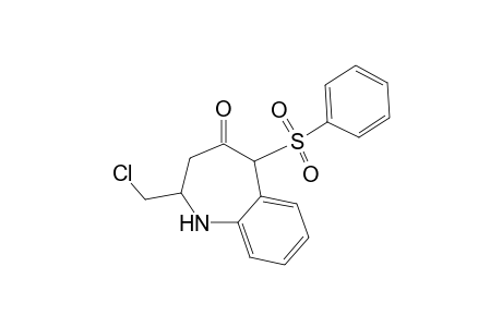 5-Benzenesulfonyl-2-chloromethyl-1,2,3,5-tetrahydrobenzo[b]azepin-4-one
