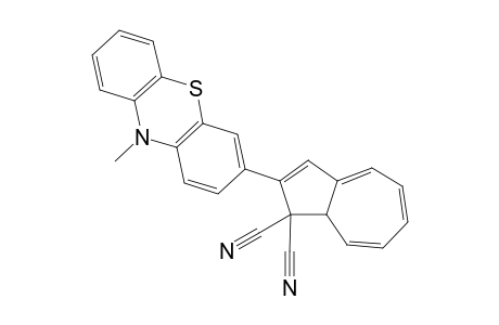 2-[3-(10-Methyl-10H-phenothiazinyl)]-1,8a-dihydro-1,1-azulenedicarbonitrile