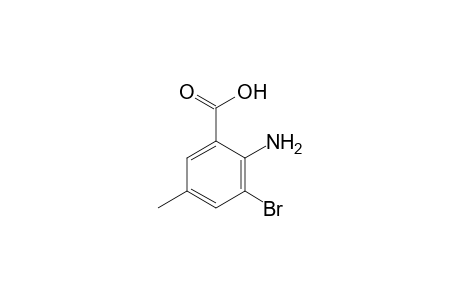 2-Amino-3-bromo-5-methylbenzoic acid