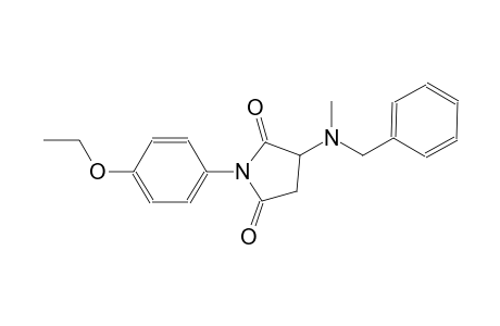 3-[benzyl(methyl)amino]-1-(4-ethoxyphenyl)-2,5-pyrrolidinedione
