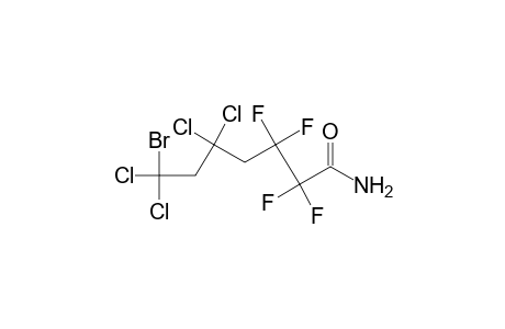 Heptanamide, 7-bromo-5,5,7,7-tetrachloro-2,2,3,3-tetrafluoro-