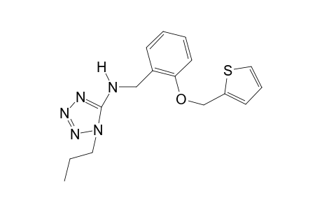 (1-propyltetrazol-5-yl)-[2-(2-thenyloxy)benzyl]amine