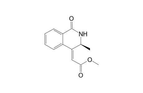(S,Z)-4-Methoxycarbonylmethylidene-3-methyl-3,4-dihydro-2H-isoquinoline-1-one