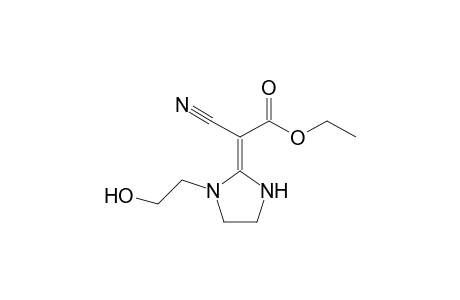 (2E)-2-cyano-2-[1-(2-hydroxyethyl)-2-imidazolidinylidene]acetic acid ethyl ester