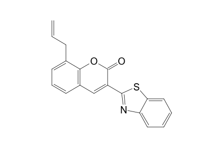 3-(1,3-benzothiazol-2-yl)-8-prop-2-enyl-1-benzopyran-2-one