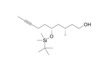 (3S,5R)-5-((tert-Butyldimethylsilyl)oxy)-3-methyldec-8-yn-1-ol
