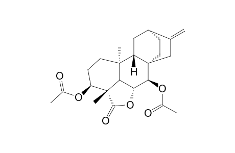 3b,7b-Diacetoxy-kaurenolide