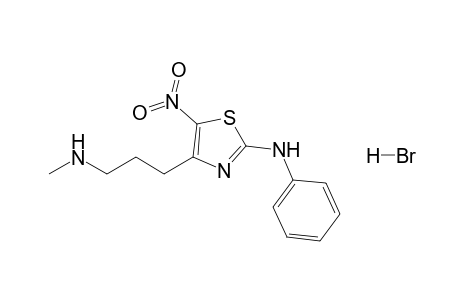 4-[3-(Methylamino)propyl]-2-phenylamino-5-nitro-1,3-thiazole hydrobromide