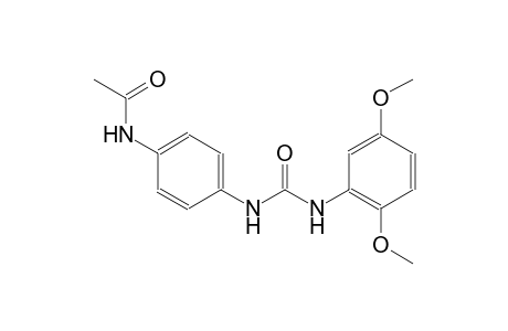 N-(4-{[(2,5-dimethoxyanilino)carbonyl]amino}phenyl)acetamide