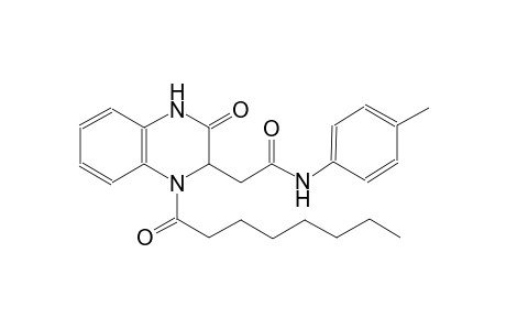2-(1-caprylyl-3-keto-2,4-dihydroquinoxalin-2-yl)-N-(p-tolyl)acetamide