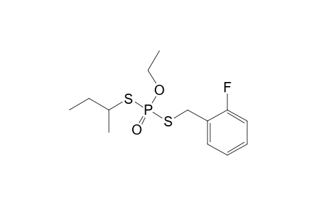 Phosphorodithioic acid, O-ethyl S-[(2-fluorophenyl)methyl] S-(1-methylpropyl) ester
