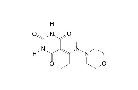 5-[1-(4-morpholinylamino)propylidene]-2,4,6(1H,3H,5H)-pyrimidinetrione