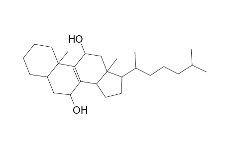 Cholest-8-ene-7,11-diol, (5.alpha.)-