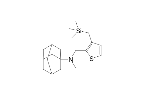 2-(1-Adamantyl(methyl)aminomethyl)-3-(trimethylsilylmethyl)thiophene