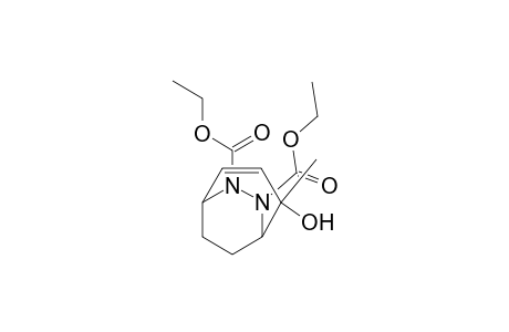 6,7-Diazabicyclo[3.2.2]non-2-ene-6,7-dicarboxylic acid, 4-hydroxy-4-methyl-, diethyl ester